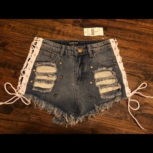 Bad To You Denim Shorts